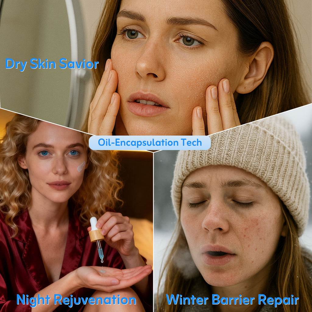 TEQUEIA Blue Copper Peptide Repair Serum | GHK-Cu Anti-Aging Face Serum