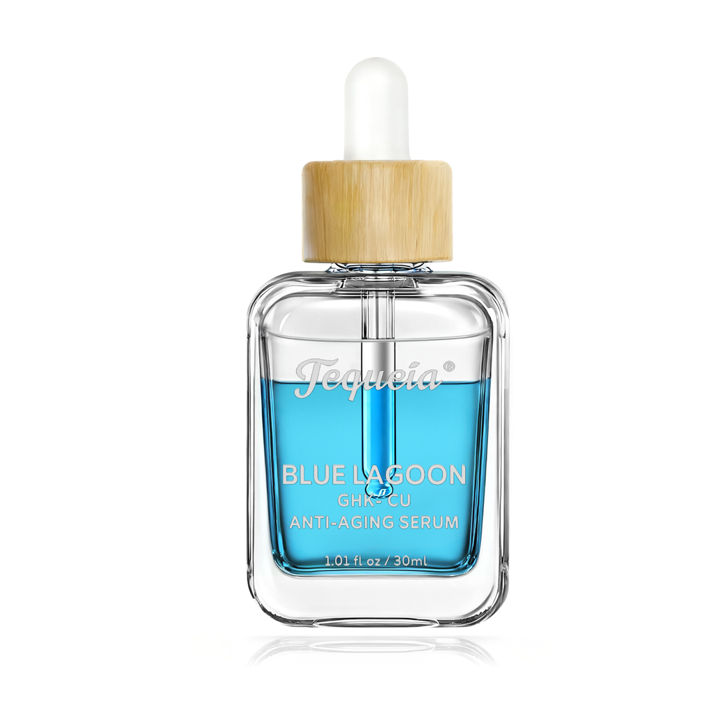 TEQUEIA Blue Copper Peptide Repair Serum | GHK-Cu Anti-Aging Face Serum